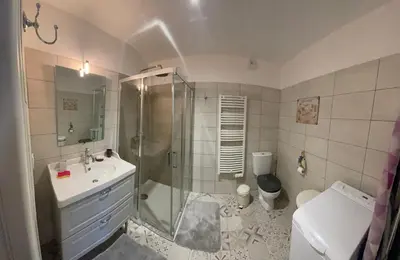 Salle de bains dans l'établissement Le Clos Du Jardin