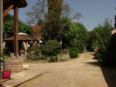 Jardin de l'établissement Le Clos Du Jardin