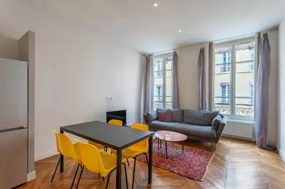 Coin salon dans l'établissement DIFY Le Confetti - Bellecour