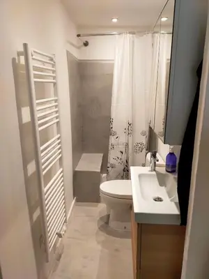 Salle de bains dans l'établissement Studio Croix Rousse