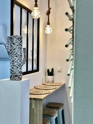 Plan de l'établissement L’Escale - Le Boho + garage + NETFLIX