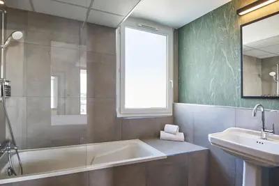 Salle de bains dans l'établissement Hotel Gatsby by HappyCulture