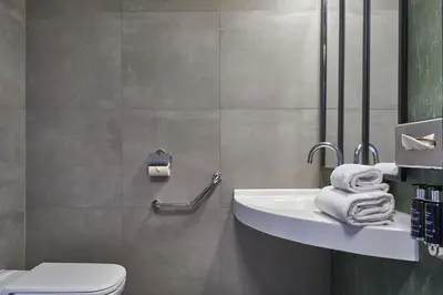Salle de bains dans l'établissement Hotel Gatsby by HappyCulture