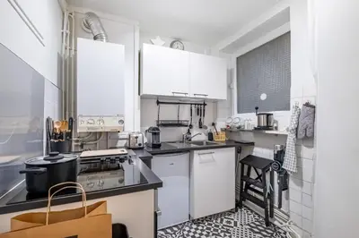 Cuisine ou kitchenette dans l'établissement Isadora - Ravissant T2 au coeur de Lyon