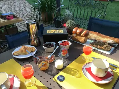 Nourriture dans la maison d'hôtes ou à proximité