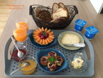 Nourriture dans la maison d'hôtes ou à proximité