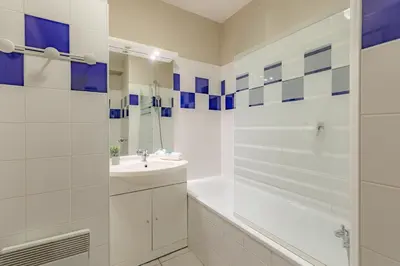 Salle de bains dans l'établissement Appart'City Classic Lyon Vaise St Cyr