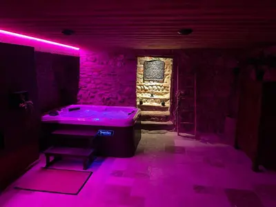 Plan de l'établissement Maison Pérouges spa