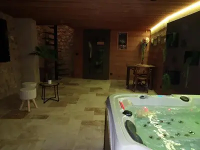 Plan de l'établissement Maison Pérouges spa