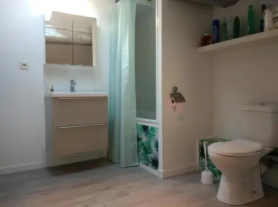 Salle de bains dans l'établissement T3 - 3 à 4 personnes tout équipé
