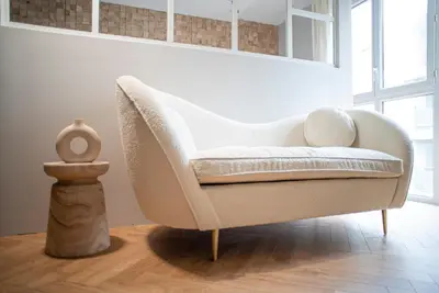 Coin salon dans l'établissement Suite Georgia - appartement 2 personnes - Check in h24 & Wifi