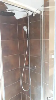 Salle de bains dans l'établissement Agréable gîte en pleine nature