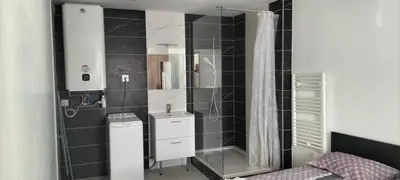 Salle de bains dans l'établissement Appartement 2 pièces