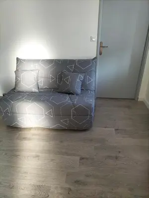 Coin salon dans l'établissement Appartement 2 pièces