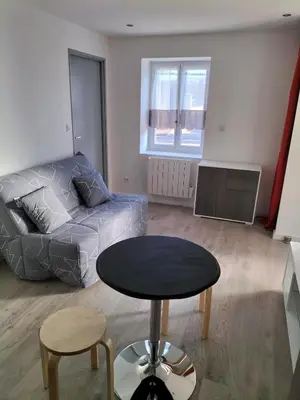 Coin salon dans l'établissement Appartement 2 pièces