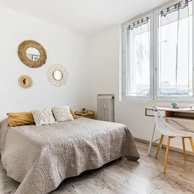 Le Steel-Appart Cosy-Parking-WIFI-NETFLIX