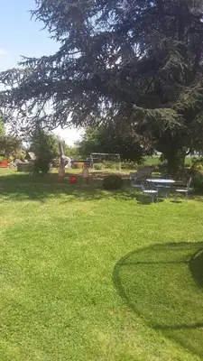 Jardin de l'établissement L'Orée du Bois Bettu