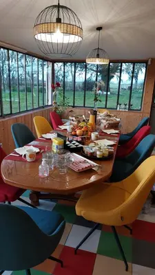 Nourriture dans le B&B/chambre d'hôtes ou à proximité