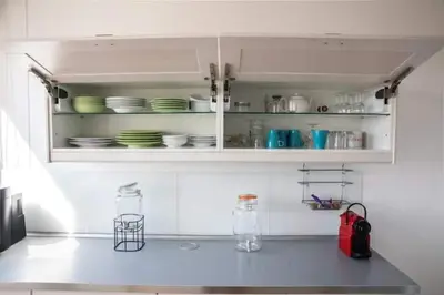 Cuisine ou kitchenette dans l'établissement Superbe Apart 2 rooms lumineaux parking Casa Lyon