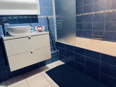 Salle de bains dans l'établissement STUDIO VAISE 1 DANS 69009 LYON