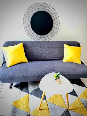 Coin salon dans l'établissement STUDIO VAISE 1 DANS 69009 LYON