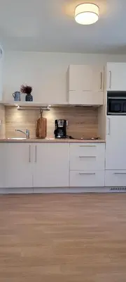 Cuisine ou kitchenette dans l'établissement DOMITYS LYON LA MANUFACTURE