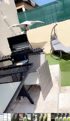 Terrasse ou espace extérieur de l'établissement VILLA AVEC PISCINE love ROOM