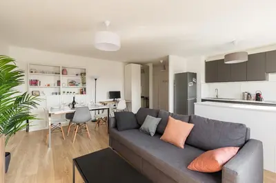 Cuisine ou kitchenette dans l'établissement DIFY Bollier - Quartier Gerland