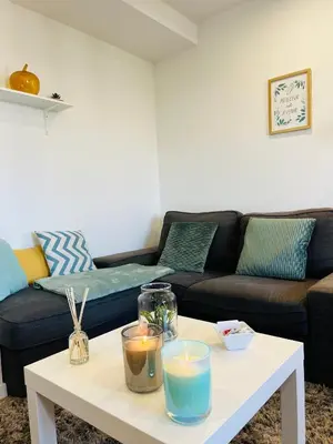 Coin salon dans l'établissement 3 chambres Situation idéale Aux portes de Lyon Tout confort