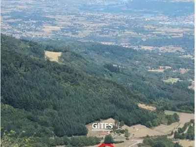 Paysage naturel près de la maison de vacances