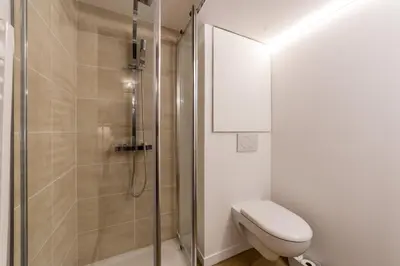 Salle de bains dans l'établissement All in Lyon | Studio de charme au cœur de Lyon