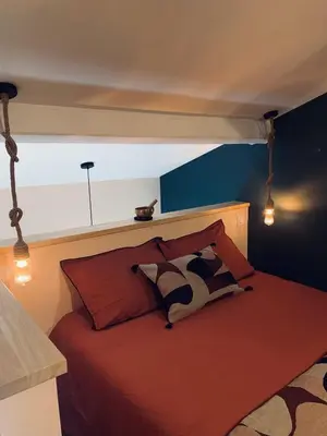 Un ou plusieurs lits dans un hébergement de l'établissement La Casita