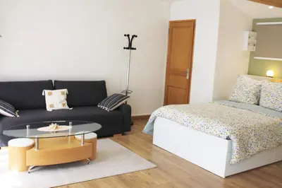 Un ou plusieurs lits dans un hébergement de l'établissement Saint Etienne : appartement Châteaucreux 40 M2