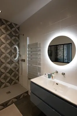 Salle de bains dans l'établissement L'Egérie - Magnifique appartement haut de gamme