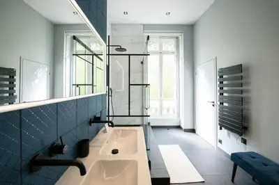 Salle de bains dans l'établissement L'Egérie - Magnifique appartement haut de gamme