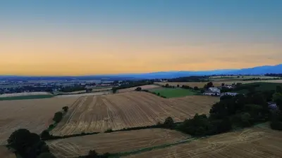 Paysage naturel près de le B&B/chambre d'hôtes