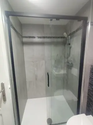 Salle de bains dans l'établissement Le Petit Cocon - Parking privé - Lyon Sud