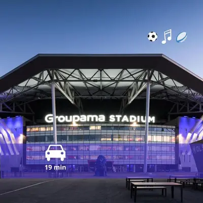 Plan de l'établissement Le Petit Cocon - Parking privé - Lyon Sud