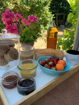 Nourriture dans l'appartement ou à proximité