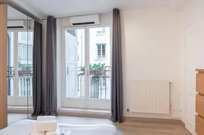 Un ou plusieurs lits dans un hébergement de l'établissement ART HOME - T2 au coeur de Lyon