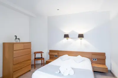 Un ou plusieurs lits dans un hébergement de l'établissement ART HOME - T2 au coeur de Lyon