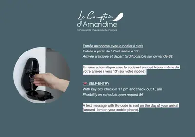Certificat, récompense, panneau ou autre document affiché dans l'établissement Appart & Fleurinoise balcon ascenseur climatisation