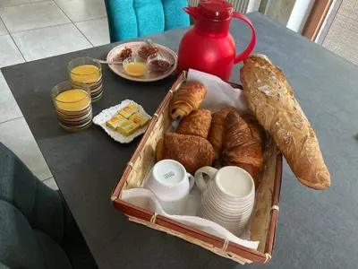 Nourriture dans la maison d'hôtes ou à proximité
