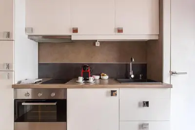 Cuisine ou kitchenette dans l'établissement Sainte-Hélène - Furnished apartment Downtown Lyon