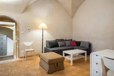 Coin salon dans l'établissement Honorê - Suite Romain Rolland