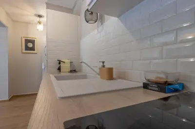 Salle de bains dans l'établissement CABANA & La Calade - Centre-Ville