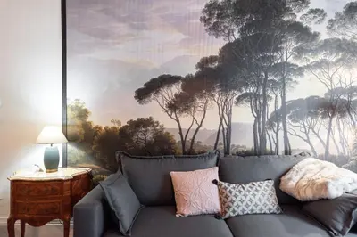 Coin salon dans l'établissement LE SHERWOOD - Magnifique T3 avec bureau