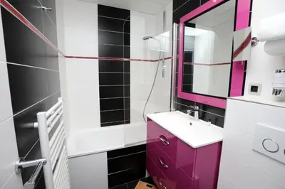 Salle de bains dans l'établissement Hotel des Celestins