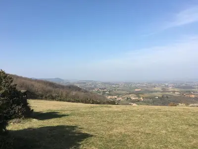 Paysage naturel près de la maison d'hôtes