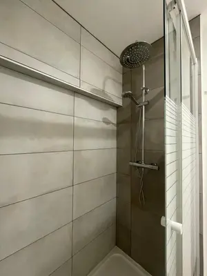 Salle de bains dans l'établissement Appartement cosy au coeur du Vieux Lyon